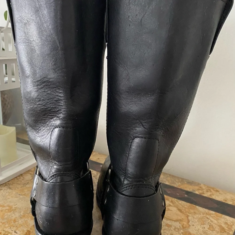 Women’s size 8 Harley-Davidson Black Riding Boots - Picture 4 of 8